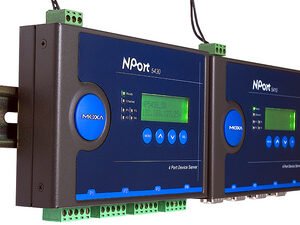 MOXA Serveur Serial device Industrial Ethernnet, 4 ports,