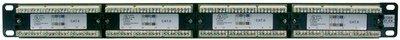 DIGITUS Panneau de brassage 19" Cat.5e, 16 x ports RJ45, 1 U