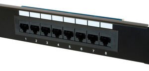 DIGITUS Panneau de brassage 10",CAT.5e, D, 8 x RJ45,1U non