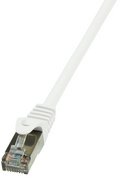 LogiLink Câble patch, cat. 6, F/UTP, 0,25 m, blanc