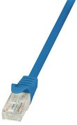 LogiLink Câble patch, Cat. 5e, U/UTP, 0,25 m, vert, gaine en