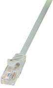 LogiLink Câble patch, Cat. 5e, U/UTP, 0,25 m, bleu, gaine en