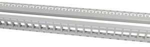 LogiLink Panneau de brassage keystone 19", non blindé, gris