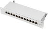 LogiLink Panneau de brassage 10" cat. 6A, 12 ports, gris