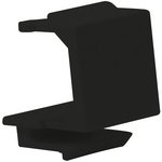 LogiLink Couvercle de protection pour module Keystone, noir