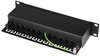 LogiLink panneau de brassage 10" Cat.6A, 12 ports, noir,