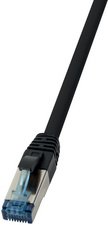 LogiLink Câble Patch, Cat.6A, S/FTP, 7,5 m, noir, PUR