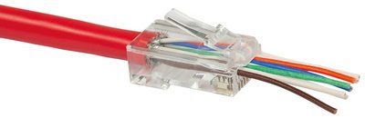 LogiLink Set de connecteurs modulaires RJ45, cat.6