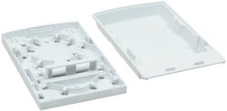 LogiLink Boîtier de raccordement FTTH, double, blanc