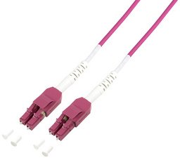 LogiLink Câble patch à fibre optique Uniboot, 2x duplex LC