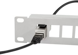 LogiLink Connecteur Keystone Cat.5e, classe D, blindé