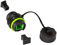 LogiLink Coupleur fibre optique avec bouchon de protection