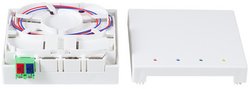 LogiLink Boîte d'épissure FTTH, 1x LCD/APC, blanc, 20 m