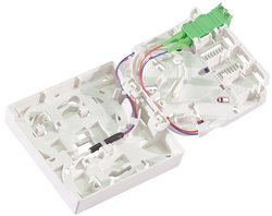 LogiLink Boîte d'épissure FTTH, 1x LCD/APC, blanc, 20 m