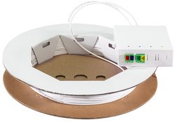 LogiLink Boîte d'épissure FTTH, câble de pose 20 m, blanc