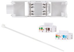 LogiLink Connecteur Keystone cat.6A, classe EA, non blindé
