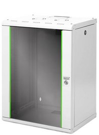 DIGITUS Coffret mural 19" Unique Line, 12 U, gris clair