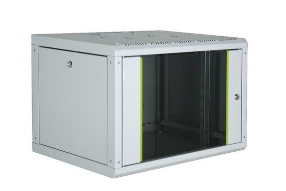 DIGITUS Coffret mural 19" Unique Line, 20U, gris clair