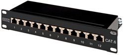 DIGITUS Panneau de brassage 10" cat.6, classe E, 8 x RJ45,