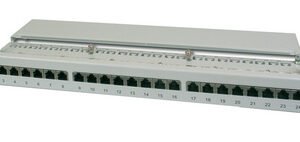 DIGITUS panneau de brassage 19" Cat.5e, 24 ports RJ45, 1 U