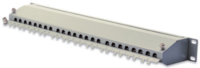 DIGITUS Panneau de brassage 19" Cat.6, classe E, 24 x RJ45