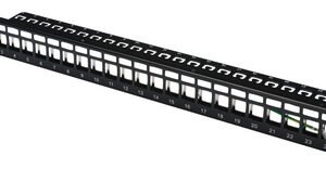 DIGITUS panneau de brassage modulaire 19" cat.6, 24 ports