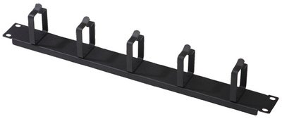 DIGITUS Panneau guide-câble 19", 1U, 5 étriers guide-câble