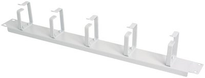 DIGITUS Panneau guide-câble 19", 1U, 5 étriers guide-câble