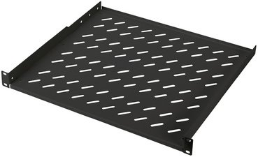 DIGITUS Étagère 19", 1 U, montage fixe, profondeur: 250 mm,