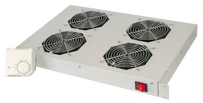 DIGITUS Unité de ventilation 19", 1U, 4x ventilateurs 120mm