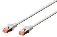 DIGITUS Câble de brassage, Cat. 6, S/FTP, 1,0 m, vert
