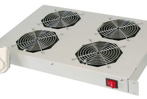 DIGITUS Unité de ventilation 19", 1U, 4x ventilateurs 120mm