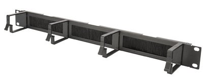 DIGITUS Panneau guide-câble 19", 4 étriers guide-câble