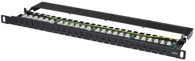 DIGITUS panneau de brassage 19" Cat.6, classe E, 24 ports,