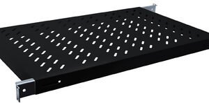 DIGITUS étagère 19", 1 U, profondeur: 700 mm, noir