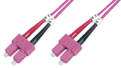 DIGITUS Câble Patch à fibres optiques, SC-Duplex - SC Duplex