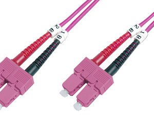 DIGITUS Câble Patch à fibres optiques, SC-Duplex - SC-Duplex