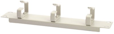 DIGITUS Panneau de gestion de câbles 10", 1U, 3 guide-câbles
