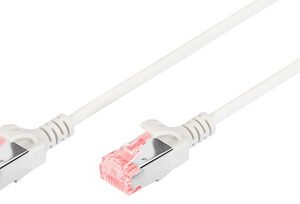 DIGITUS Câble de brassage Slim, Cat. 6, U/FTP, 10,0 m
