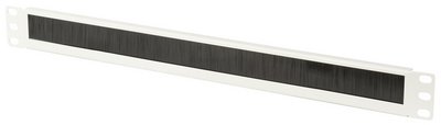 DIGITUS Panneau de passe-câbles 19", 1U, noir