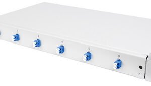 DIGITUS Boîte d'épissure à fibre optique 19", OS2, 6x LC