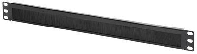 DIGITUS Panneau de passe-câbles 19", 1U, gris