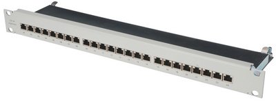 DIGITUS Panneau de brassage 19" Cat.6, classe E, 16 x RJ45