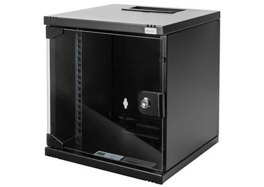 DIGITUS Coffret mural 10", 6 U, (L)312 x (P)300 mm, noir
