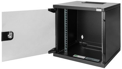 DIGITUS Coffret mural 10", 6 U, (L)312 x (P)300 mm, noir