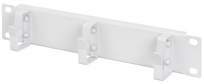 DIGITUS Panneau de gestion de câbles 10", 1U, 3 guide-câbles