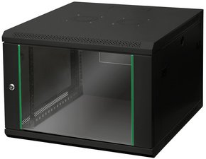 DIGITUS Boîtier mural 19" Dynamic Basic, 7 U, noir
