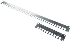 DIGITUS Rail de serre-câble 19", 600 mm, argent