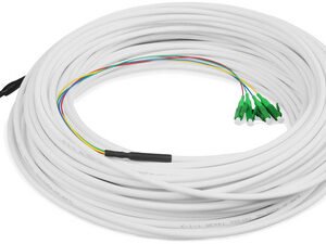 DIGITUS Câble de dérivation FTTH, Singlemode, 4 fibres, 30 m