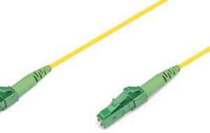 DIGITUS Câble patch fibre Simplex, LC/APC-LC/APC, 10,0 m